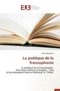 La Poétique de la Francophonie