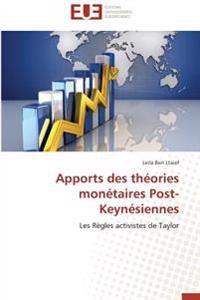 Apports des théories monétaires Post-Keynésiennes