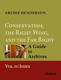 Bokomslag för "Henderson, A: Conservatism, the Right Wing, and the Far Righ"