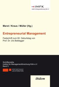 Schriftenreihe des Instituts fur Managementforschung