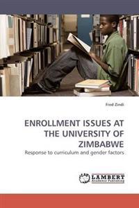 Bokomslag for "Enrollment Issues at the University of Zimbabwe"