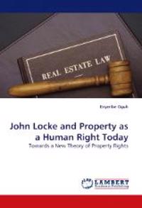John Locke and Property as a Human Right Today