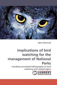 Implications of bird watching for the management of National Parks
