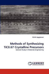 Methods of Synthesizing TiC0.67 Crystalline Precursors