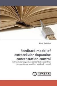 Feedback model of extracellular dopamine concentration control