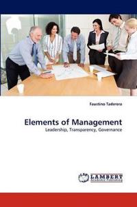 Elements of Management