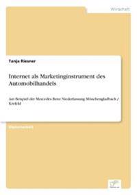 Internet als Marketinginstrument des Automobilhandels