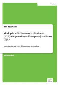 Marktplatz für Business to Business (B2B)-Kooperationen