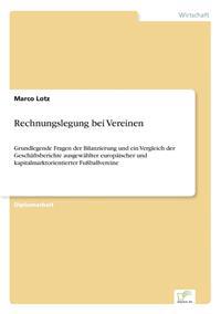 Rechnungslegung bei Vereinen