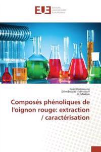 Composés phénoliques de l'oignon rouge: extraction / caractérisation