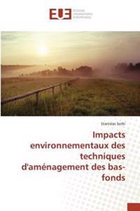 Impacts environnementaux des techniques d'aménagement des bas-fonds