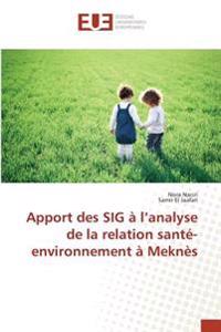 Apport des SIG à l'analyse de la relation santé-environnement à Meknès