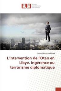 Lintervention de Lotan En Libye. Ingérence Ou Terrorisme Diplomatique