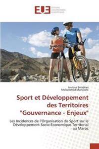 Sport et Développement des Territoires "Gouvernance - Enjeux"