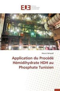 Application Du Procédé Hémidihydrate Hdh Au Phosphate Tunisien