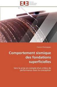Comportement Sismique Des Fondations Superficielles