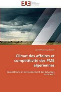 Climat des affaires et competitivitè des pme algeriennes