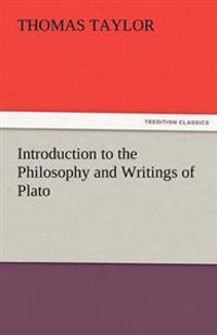 Kirjan kansi "Introduction to the Philosophy and Writings of Plato"