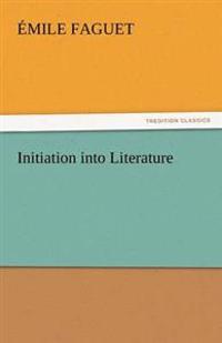 Bokomslag för "Initiation Into Literature"