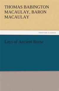 Bokomslag for "Lays of Ancient Rome"