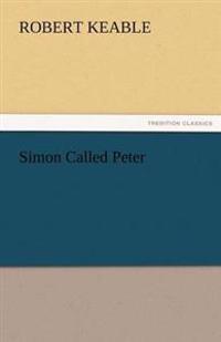 Kirjan kansi "Simon Called Peter"