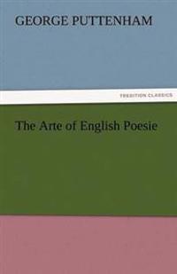 Kirjan kansi "The Arte of English Poesie"