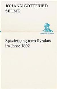 Spaziergang Nach Syrakus Im Jahre 1802
