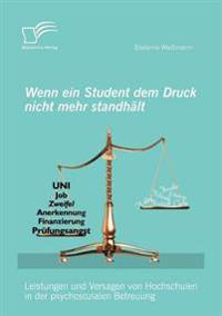 Wenn ein Student dem Druck nicht mehr standhält
