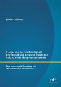 Steigerung der Nachhaltigkeit, Effektivität und Effizienz durch den Aufbau eines Bauprozesssystems