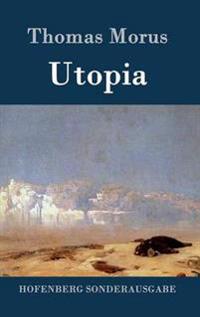 Kirjan kansi "Utopia"