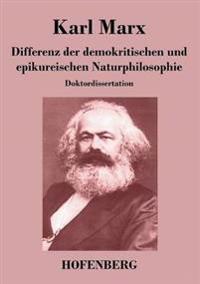 Bokomslag för "Differenz der demokritischen und epikureischen Naturphilosophie"