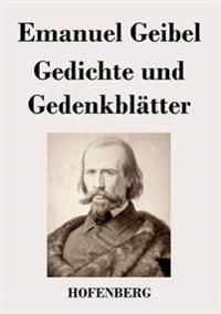 Gedichte und Gedenkblätter