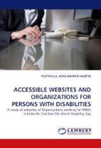 Accessible Websites and Organizations for Persons with Disabilities