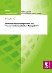 Personalrisikomanagement aus ressourcentheoretischer Perspektive