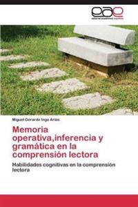 Memoria operativa, inferencia y gramática en la comprensión lectora