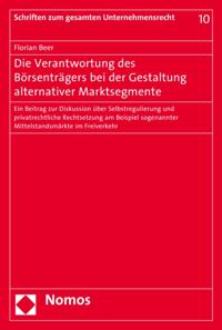 Schriften zum gesamten Unternehmensrecht