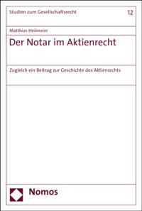 Studien zum Gesellschaftsrecht