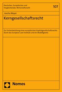 Deutsches, Europäisches und Vergleichendes Wirtschaftsrecht