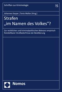 Schriften zur Kriminologie