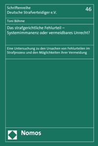 Schriftenreihe Deutsche Strafverteidiger e.V.