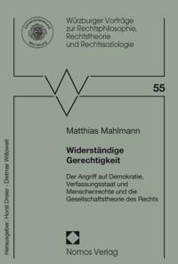 Würzburger Vorträge zur Rechtsphilosophie, Rechtstheorie und Rechtssoziologie