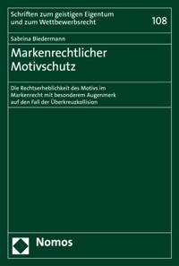 Schriften zum geistigen Eigentum und zum Wettbewerbsrecht