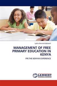 Management of Free Primary Education in Kenya