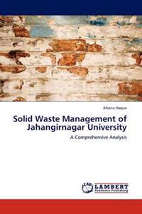 Solid Waste Management of Jahangirnagar University