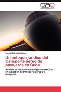 Un enfoque jurídico del transporte aéreo de pasajeros en Cuba