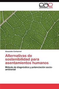 Alternativas de sostenibilidad para asentamientos humanos