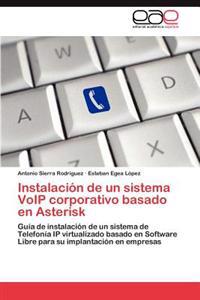 Instalación de un sistema VoIP corporativo basado en Asterisk