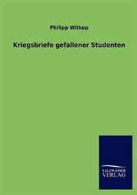Kirjan kansi "Kriegsbriefe gefallener Studenten"
