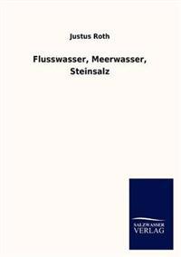 Kirjan kansi "Flusswasser, Meerwasser, Steinsalz"