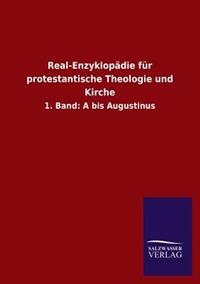 Kirjan kansi "Real-Enzyklopädie für protestantische Theologie und Kirche"